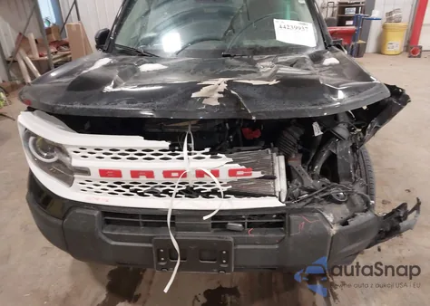 2025 Ford Bronco Sport Heritage z USA, uszkodzony, nr VIN 3FMCR9GN9SRE89506